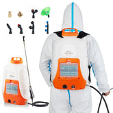 Battery Powered Backpack Sprayer 4 Gal Tank 0-90 PSI Adjustable Pressure